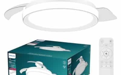 Test du ventilateur de plafond Philips Bliss : pales rétractables et LED ajustable